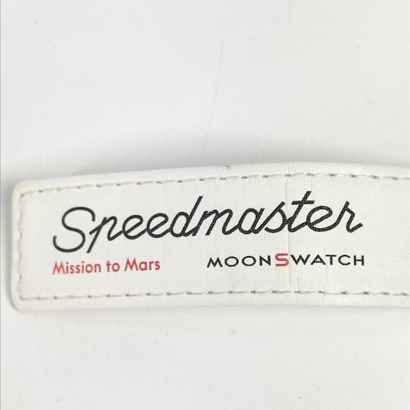 Swatch SO33R100 OMEGA collaboration Moon Swatch MISSION TO MARS Mars Wristwatch main image 16